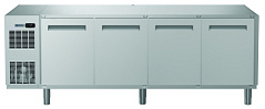 Electrolux Professional EJ4H7AAAA Digitale Kühltische ecostore HP Kühllagertische, 4 Tür, -2+10°C (R290), ohne Oberplatte (Code 710417)