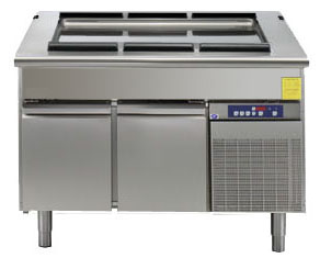 Electrolux Professional ZLRP12C KALTAUSG.KÜHLPLATTE (3GN)+SCHRANK (Code 332027)