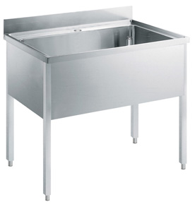 Electrolux Professional SLP10N Eco Preparation 1000 mm Soaking Sink with 1 Bowl (Code 132908)