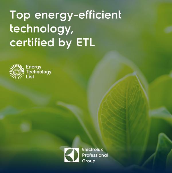 Energy Technology List ETL certification for ecostore