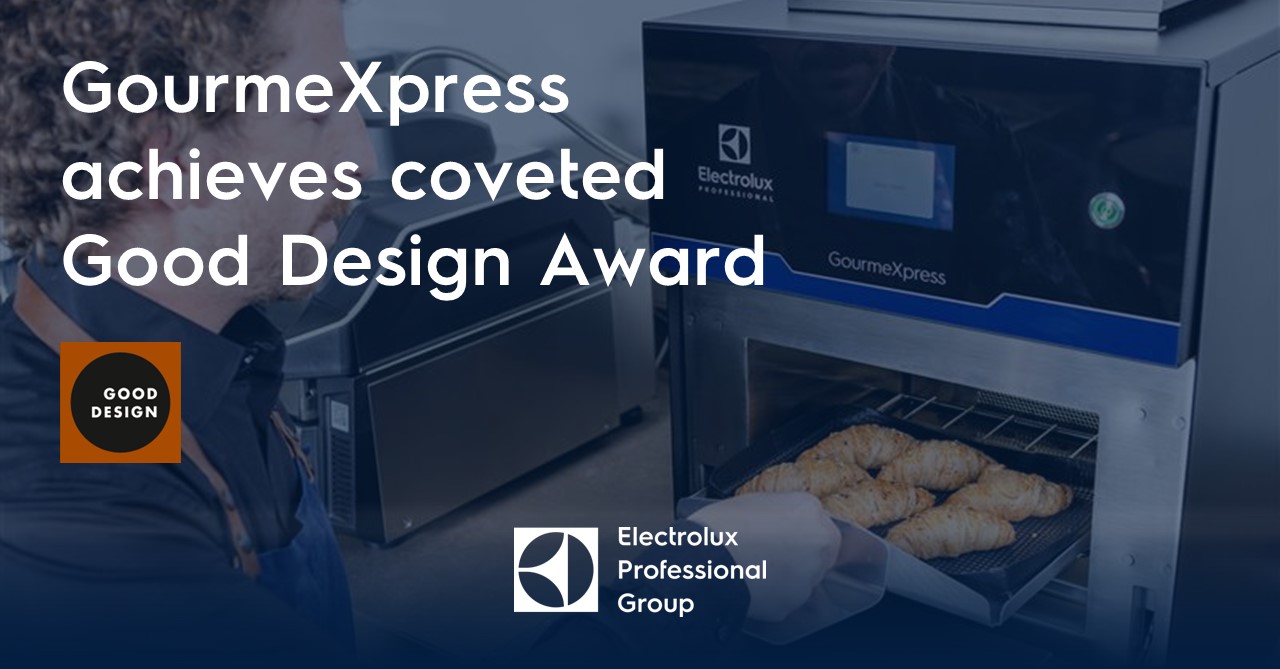 GourmeXpress High Speed Oven won the prestigious Good Design award! GourmeXpress High Speed Oven won the prestigious Good Design award!