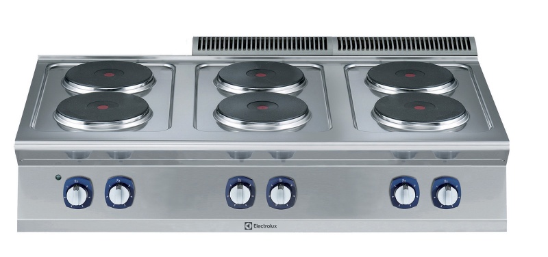 Modular Cooking Range Line 700XP 6-Hot Plates Electric Boiling Top Range  (371019)