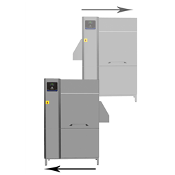 Electrolux Professional ESR10E5 SINGLE RINSE RT, 100R/H, ELECTRIC, 50HZ (CODE 534058)