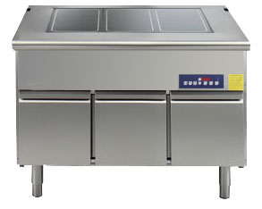Electrolux Professional ZLT12H EL.HOT UNIT W/TEMP.GLASS TOP (3GN) (Code 332010)