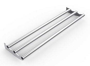 S/S TUBULAR TRAY SLIDER (3 GN) (Code 856039)