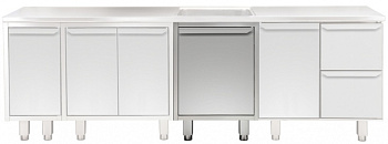 Electrolux Professional TELP6 UNTERSCHRANK FÜR SPÜLENABDECKUNG 600 MM (Code 121201)