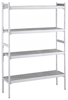Electrolux Professional ALS2048 ALUM.LINEAR SHELV.-POLY.TIERS-373X2048MM (Code 137024)