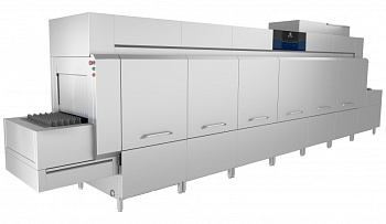 Warewashing Flight type dishwasher, 4 tanks, 10800 dishes/h, electric, 950mm loading, 1600mm unloading,ESD (Code 520130)