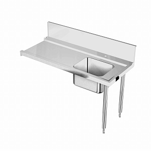 Electrolux Professional BHRPT6B16R Handling System for Rack Type Pre-wash Table with 600x450mm Sink Right to Left, 1600mm (Code 865408)