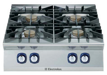 Electrolux Professional E9GCTH4C0M 4-FLAMMEN (7,5KW) GASHERD- 30KW,STADTGAS (Code 391194)