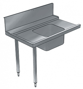 Electrolux Professional BHHPTB08L ZUL.TISCH/BECKEN L>R 800MM-HAUBENMA. (Code 865307)