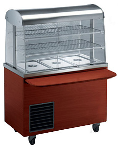 Electrolux Professional FSV11FD3C REFR.DISPLAY+OPEN WELL 3GN(CHERRY)1125MM (Code 320144)