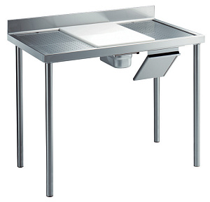 Electrolux Professional TLC1210HE MEAT PROCESSING TABLE + UPSTAND 1200 MM (133589)