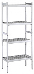 Electrolux Professional ALS1216 ALUM.LINEAR SHELV.-POLY.TIERS-373X1216MM (Code 137015)