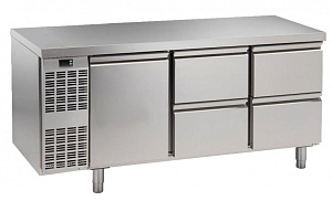 Electrolux Professional HB1P4C 1 DOOR+4x1/2 DRAWER REFRIGER. TABLE -2C (Code 728241)