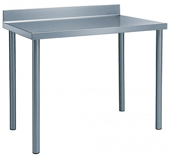 WORK TABLE WITH UNDERTOP+UPSTAND 1200 MM (133605)