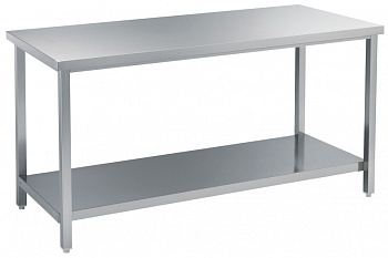 Electrolux Professional STL120 WORK TABLE WITH SHELF 1200 MM (Code 132397)