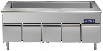 Electrolux Professional ZLB20H EL. BAIN-MARIE, UNTERBAU BEHEIZT, 6 GN (Code 332002)