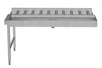 Handling System for Rack Type Manual Pass-through Sorting Table, 3 Baskets- Right to Left, 1620mm - Side Connection (Code 865260)