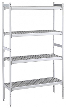 Electrolux Professional ALS1784 ALUM.LINEAR SHELV.-POLY.TIERS-373X1784MM (Code 137021)