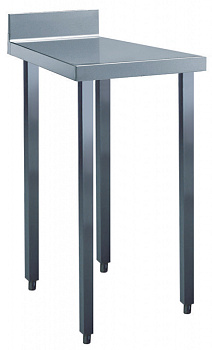 Standard Preparation 500 mm Work Table with Upstand (Code 133227)