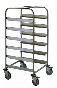 Electrolux Professional DRT6 KORBWAGEN M.6 PARALLELFUER.-ZINKRAEDER (Code 361242)