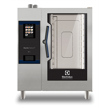 SKYLINE PREMIUMS OVEN 10 GN 1/1 - ELECTRIC - BOILER AISI 316 (CODE 217752)