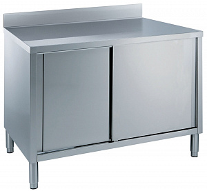 Electrolux Professional MS1017 WORKTOP CUPBOARD WITH UPSTAND 1000MM (133013)