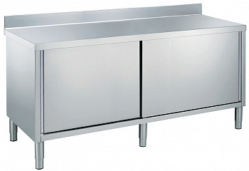 Eco Preparation 2000 mm Worktop Cupboard with Upstand (Code 132867)