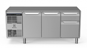 Electrolux Professional EH3H7AAD REFR.COUNTER 440LT 2DR 1/3+2/3DRAW NOTOP (710044)