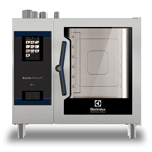 Electrolux Professional ECOG61T3G0 SKYLINE PREMIUMS OVEN 6 GN 1/1 - GAS - 3-GLASS (CODE 229760)