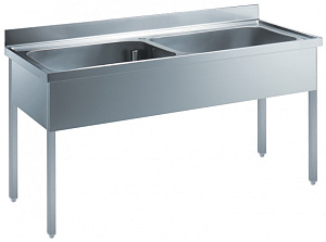 Electrolux Professional SLP218 SOAKING SINK UNIT 2 BOWLS 1800MM (132547)
