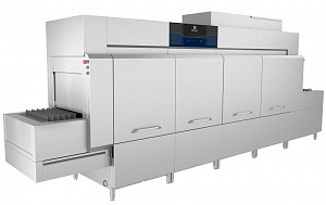 Electrolux Professional EFTD064EL2U1D1M5EL386 Warewashing Flight type dishwasher, 2 tanks, 6400 dishes/h, electric, 950mm loading, 1000mm unloading, ESD (Code 520049)