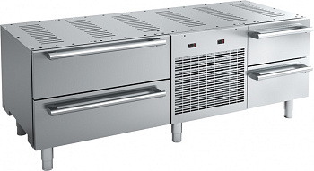 REF/FREEZER BASE WITH 4 DRAWERS 72' (Code 727190)