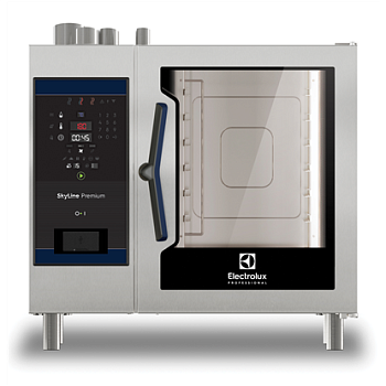 SKYLINE PREMIUM OVEN 6 GN 1/1 - GAS - BOILER AISI 316 (CODE 217890)