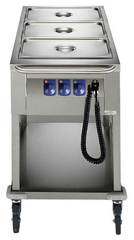 Electrolux Professional MDBM31 BAIN-MARIE WAGEN, OFFEN, 1BECKEN - 3GN (Code 342100)