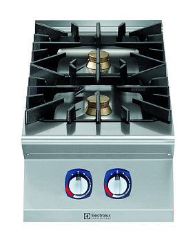 Electrolux Professional E9AAITAOMCI Modulare Großküchengeräteserie 900XP Gaskochfeld mit 2 Brennern (Code 391570)