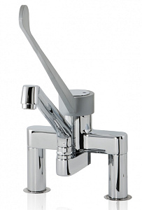 Electrolux Professional PAC55 ELBOW OPERATED MIXER TAP 3/4''SHORT LEVER (855306)
