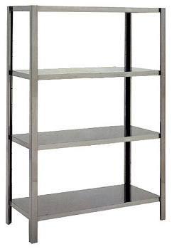 Electrolux Professional SSH09 CNS-REGAL, 4 GESCHLOSSENE BÖDEN, 970 MM (Code 137000)