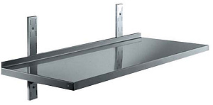 Electrolux Professional WSS144 SOLID WALL SHELF WITH BRACKETS 1400 MM (131903)