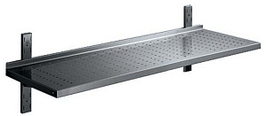Electrolux Professional WSP184 PERFORATED WALL SHELF W/BRACKETS 1800 MM (131909)