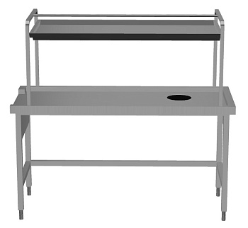 Handling System Sorting Table, Side Connection, Left to Right, 1700x715mm (Code 865485)