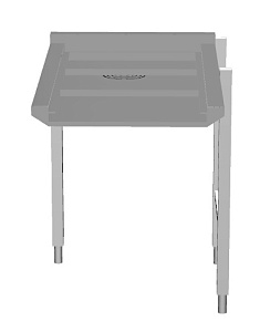 Electrolux Professional HSSL11 Handling System für Spülmaschinen Eckeinzug mit Geschirrspülmaschinen-Antrieb (Code 863131)