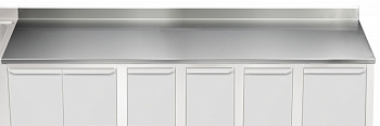 Electrolux Professional TPLA40A ARBEITSPLATTE M. AUFKANTUNG 4000 MM (Code 121178)