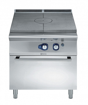 Modular Cooking Range Line 900XP Gas Solid Top on Gas Oven (Code 391264)