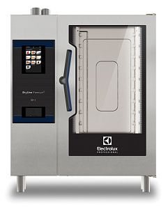 Electrolux Professional ECOE101T3A1 Skyline Premium-S SKYLINE PREMIUM-S OFEN 10 GN 1/1 - ELEKTRO - BOILER CRNIMO 1.4401 - 3-FACHVERGLASUNG (Code 229742)
