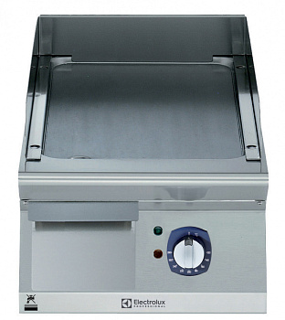 Modular Cooking Range Line 700XP 400mm Electric Fry Top, Smooth Brushed Chrome Plate (Code 371321)