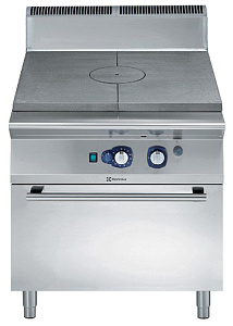 Electrolux Professional E9STGH10V GAS SOLID TOP + CONVECTION OVEN 800 MM (Code 391214)