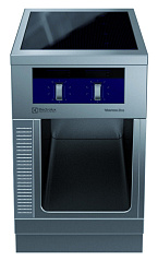 Electrolux Professional MCJBFAE1AO Modulare Großküchengeräteserie thermaline 90 - Vollflächen-Induktionskochfeld auf offenem Unterbau, 2 Zonen, einseitig bedienbar - H2, H=800 (Code 589813)