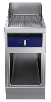 EL.FRYTOP,RIBBED PL,1-SIDES,400X800X800H (Code 588374)